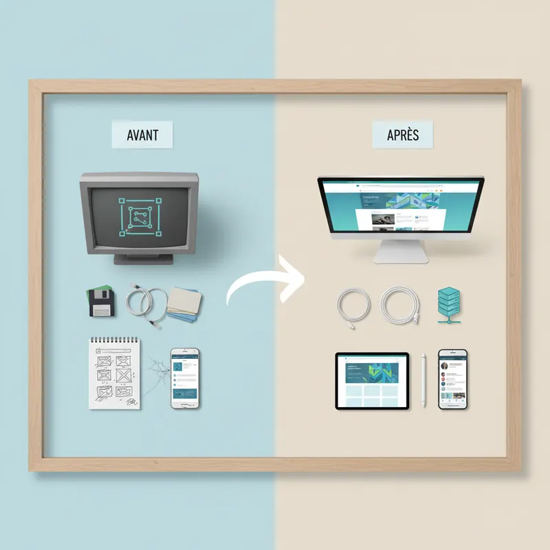 refonte de site web — migration